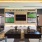 Clubhouse sports bar-inspired viewing room