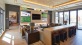 Clubhouse sports bar-inspired viewing room